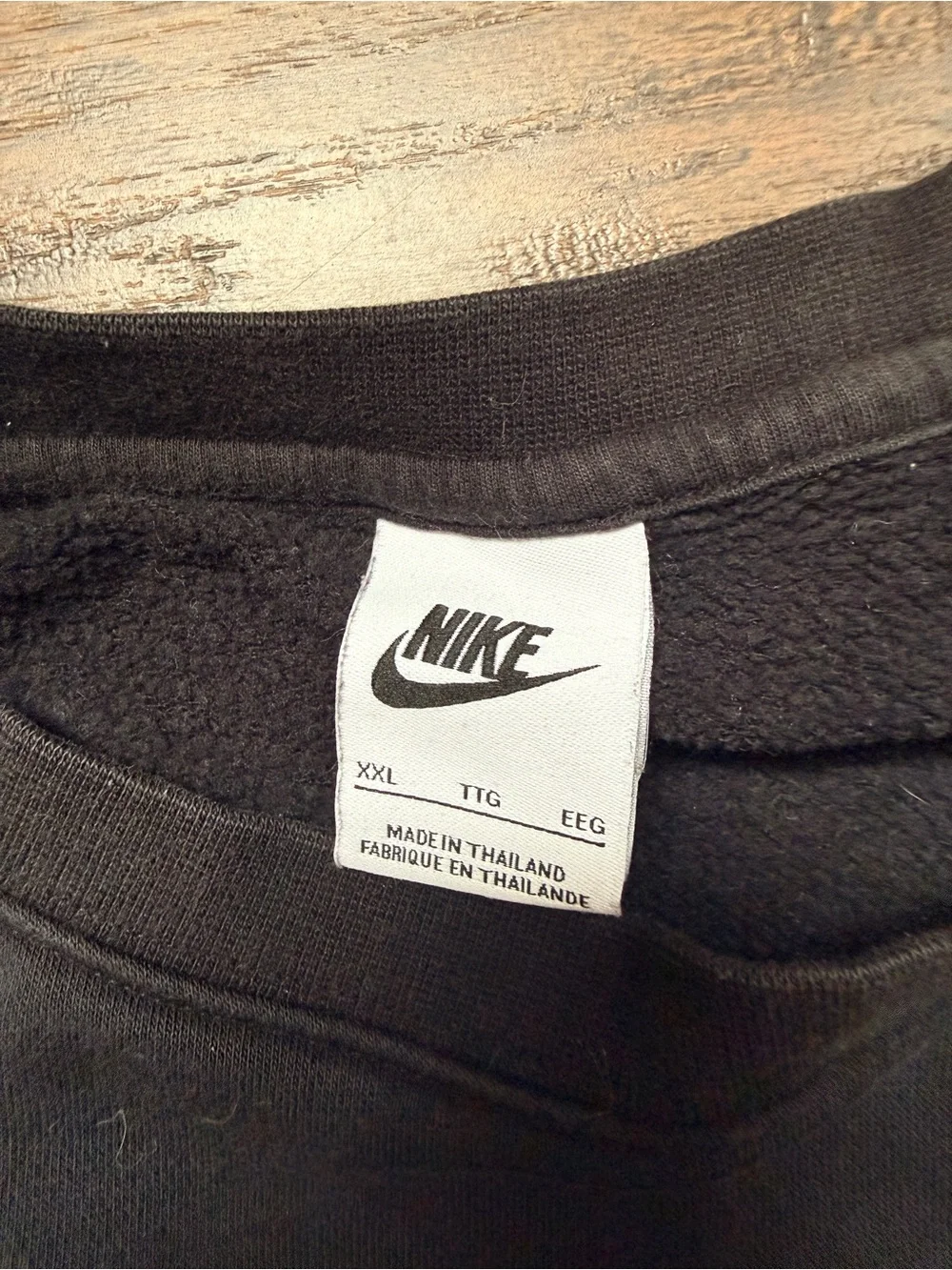 Nike Black and Yellow Steelers Crewneck Sweatshirt - Men